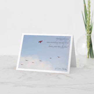 Carte Pilotez le haiku libre (ou écrivez votre propre