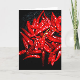 Carte Piment Fort - Nature Morte