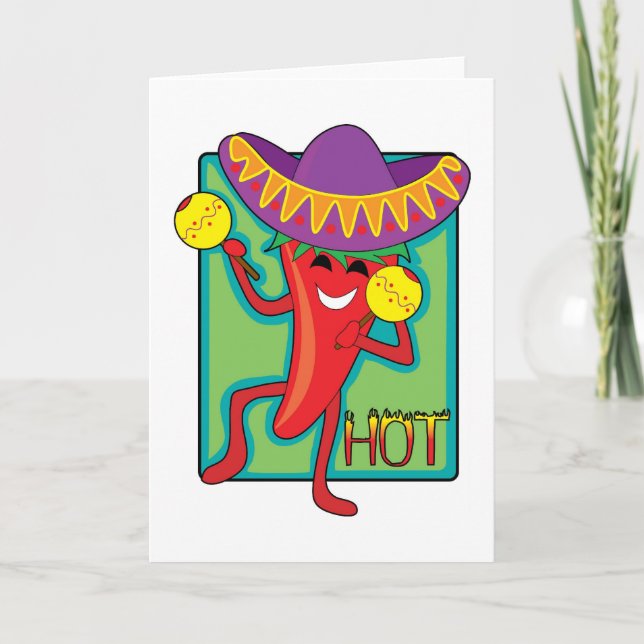 Carte Piment mexicain (Devant)
