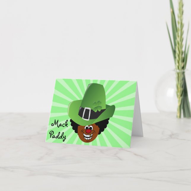 Carte Pimped Out St. Patrick's Day Leprechaun (Devant)