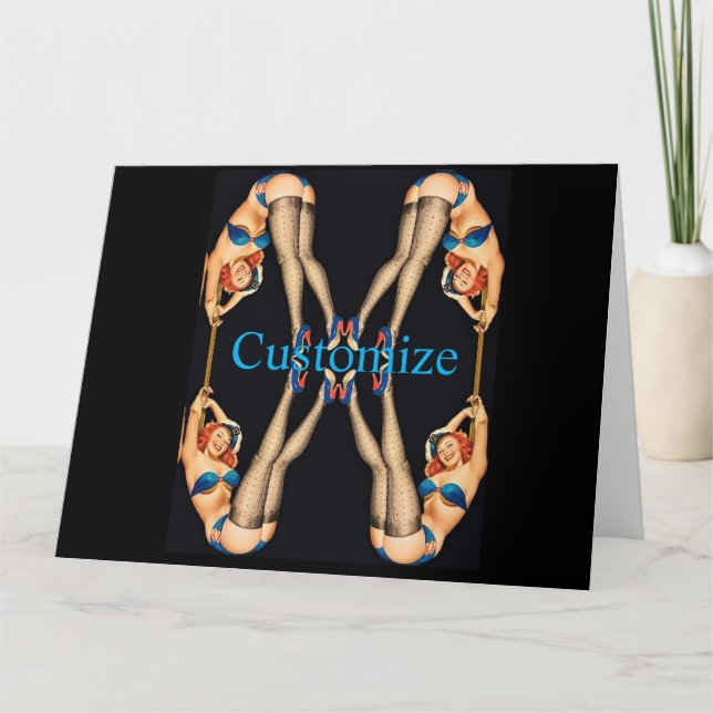 Carte Pinceaux Vintages acrobatiques Thunder_Cove (Devant)