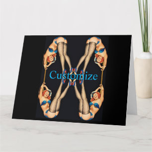 Carte Pinceaux Vintages acrobatiques Thunder_Cove