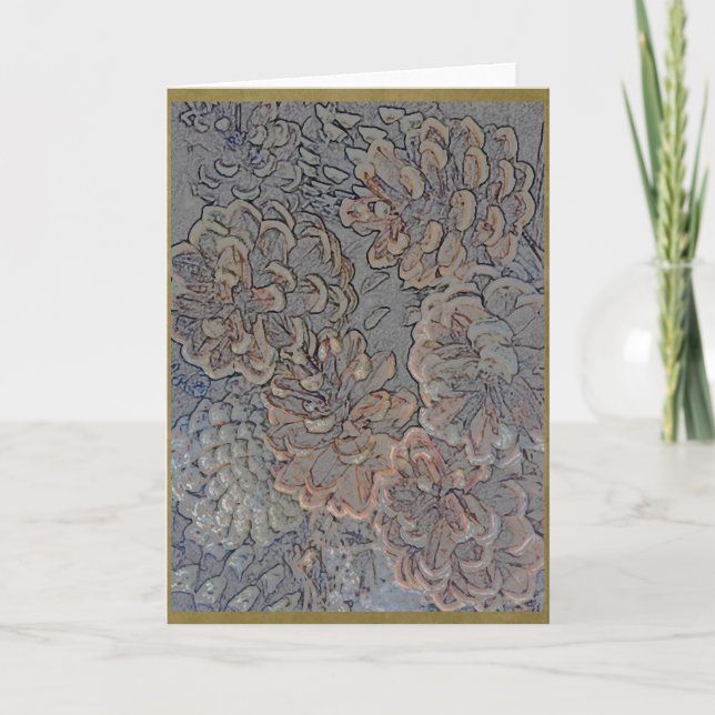 Carte Pine cones (Devant)