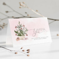 Pink Baby son froid dehors baby shower merci