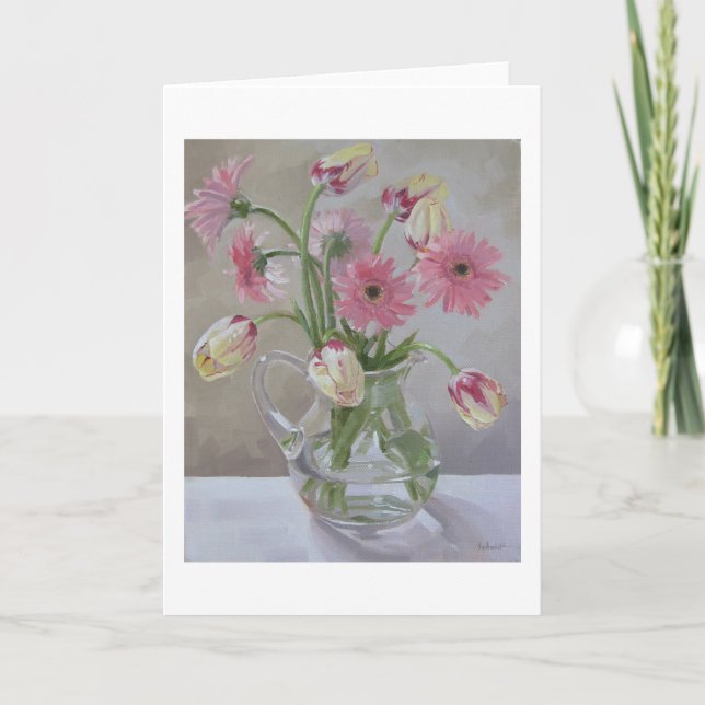 Carte "Pink Bouquet" (Devant)