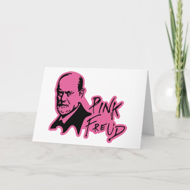 Carte PINK FREUD Psychoanalyse Sound Edition (Devant)
