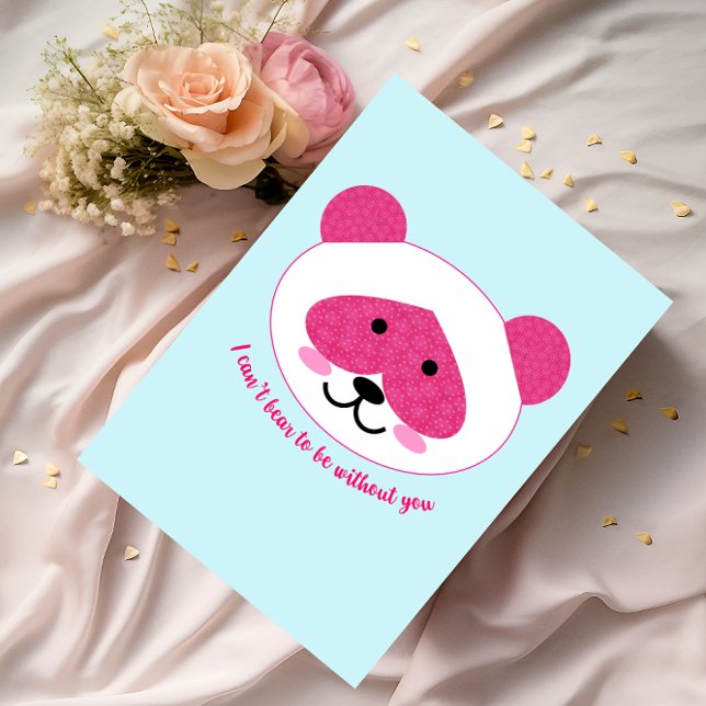 Carte Pink Panda Vous Manquant (Créateur téléchargé)