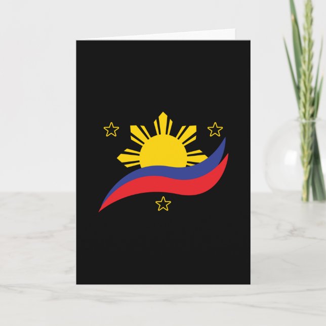 Carte Pinoy Flag (Devant)