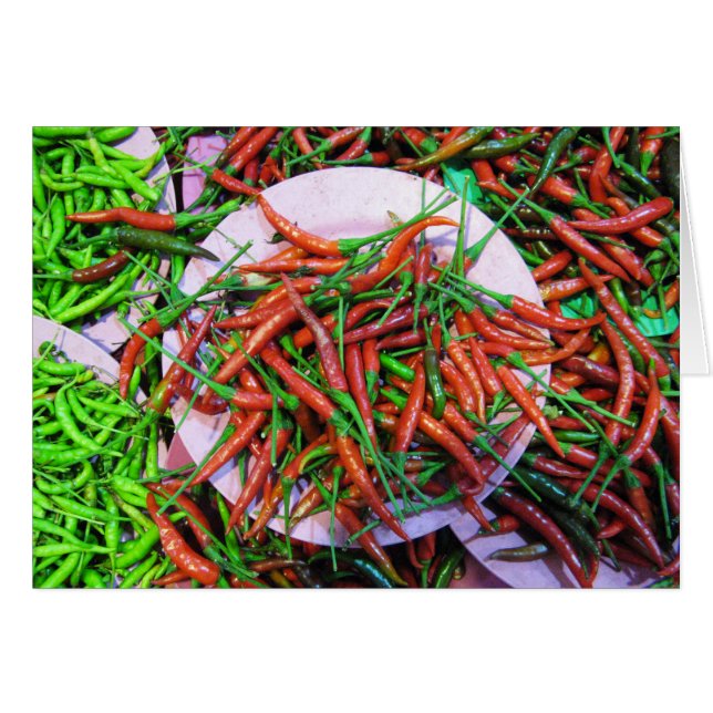 Carte Pipe Piment Oiseau (Devant horizontal)