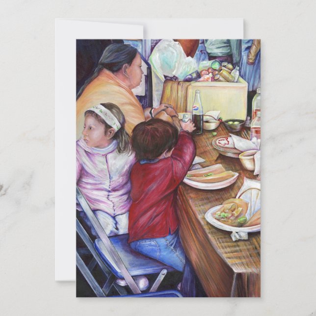 Carte Pique-nique agréable, Mexique (Devant)