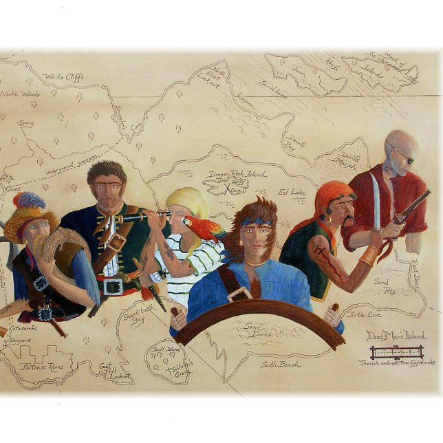 Carte "Pirates !" (Créateur téléchargé)