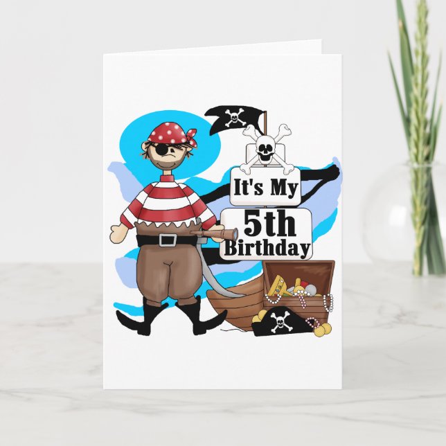 Carte Piratez les 5èmes T-shirts et cadeaux (Devant)