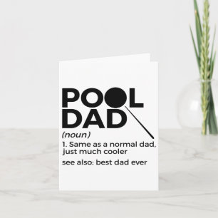 Carte Piscine papa Définition Drôle Billard Meilleur pap