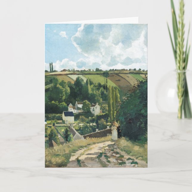 Carte Pissarro - Jalais Hill, Pontoise, (Devant)