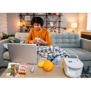 Carte Pit Bull Puppy Envoyer Des Vibes De Guérison S'Amé