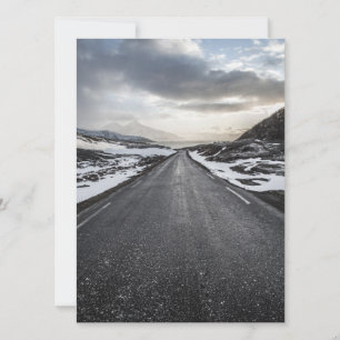 Carte pittoresque Road Norway Landcape