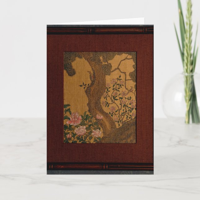 Carte Pivoines (Devant)