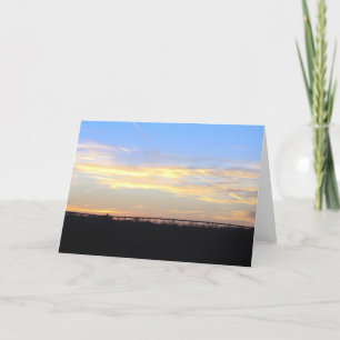 Carte Pivot dans le coucher du soleil
