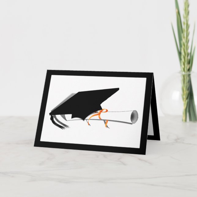 Carte Plafond de diplôme avec diplôme (Devant)