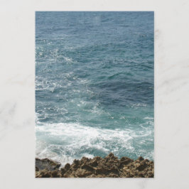 Carte Plage à l'océan