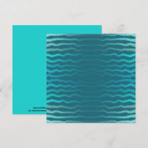 Carte Plage côtière Salé Turquoise Wave Résumé Design
