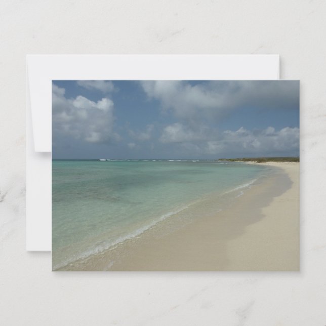 Carte Plage d'Aruba II Magnifique paysage naturel (Devant)