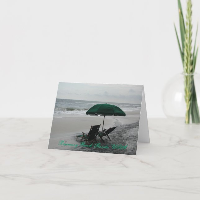 Carte Plage de Rosemary pour 2 (Devant)