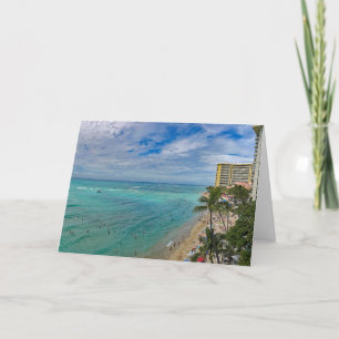 Carte Plage de Waikiki