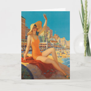 Carte Plage d'Edward Mason Eggleston Atlantic City