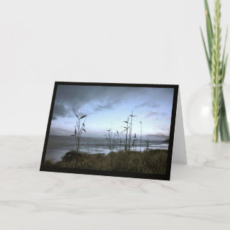 Carte Plage en bambou