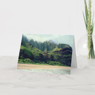 Carte Plage et cascade de Kalalau