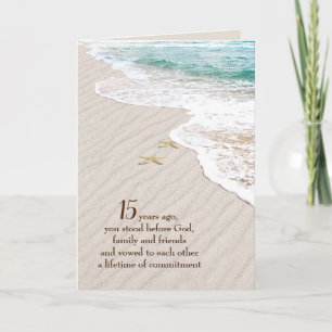 Carte Plage Starfish 15e anniversaire
