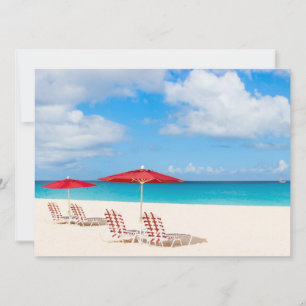 Carte Plage tropicale