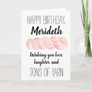 Carte Plaisanterie de fils personnalisée Anniversaire