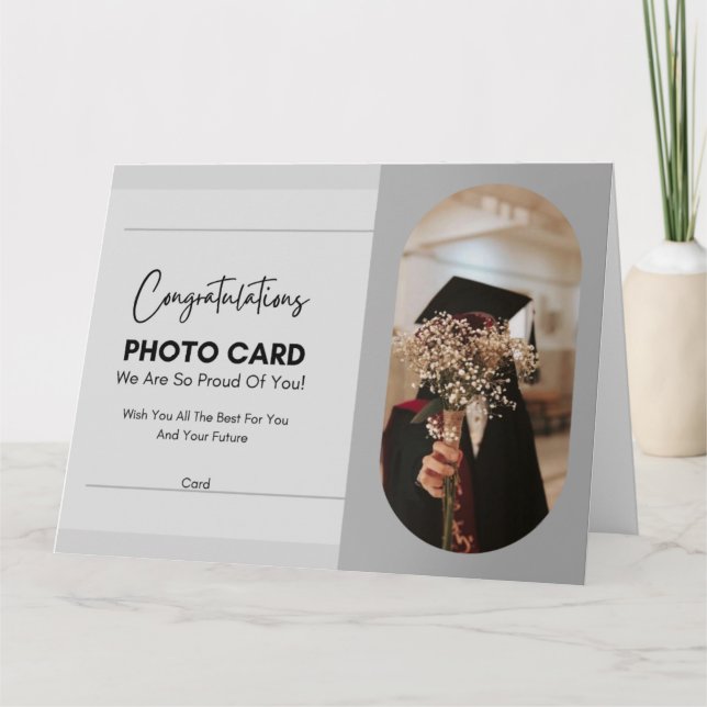 Carte Plan de changement de diplômes Photo Téméraire Typ (Devant)