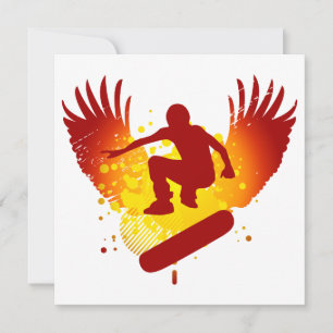 Carte planche à roulettes hi-fi