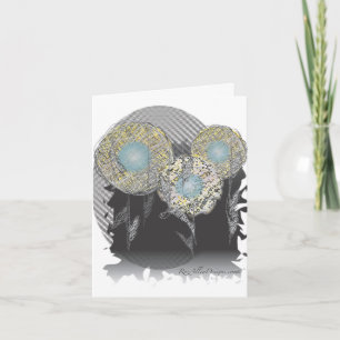 Carte Planète à fleurs