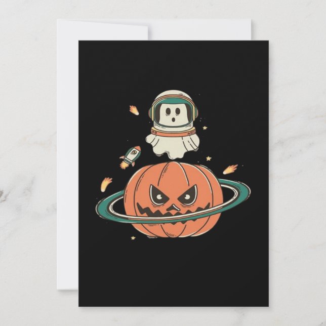 Carte Planète citrouille (Devant)