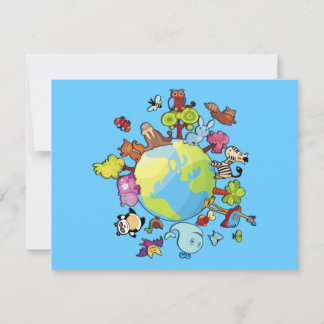 Carte Planète pacifique