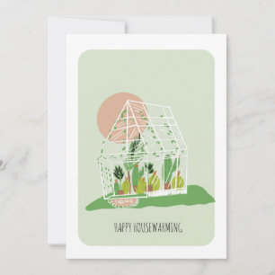 Carte Plante de maison à serres de chauffage Nouveau Hom