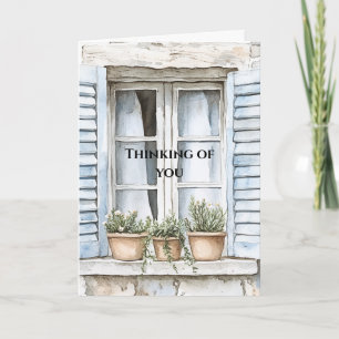 Carte Plantes de fenêtres siciliens Penser à vous