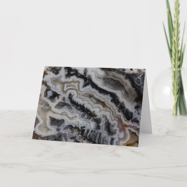 Carte Plaque mixte de jasper Agate (Devant)