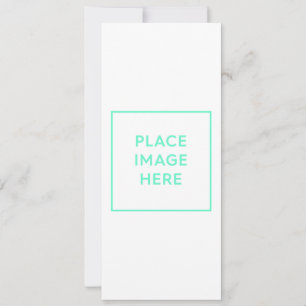 Carte plat 4 pouces x 9,25 pouces