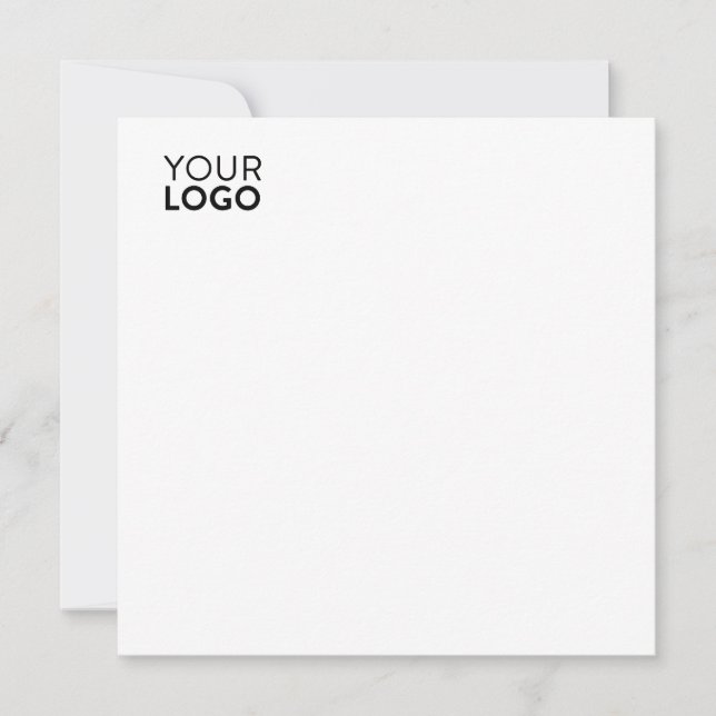 Carte plat 5,25 po x 5,25 po (Devant)