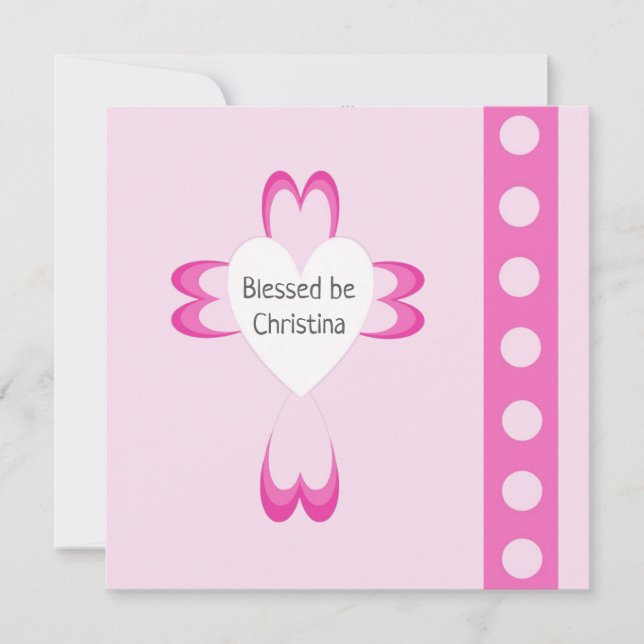 Carte Plat Blessé Merci Baptême (Devant)