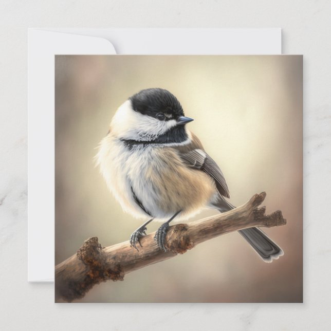 Carte Plat Chickadee (Devant)