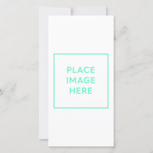 Carte plat de 8 po x 4 po