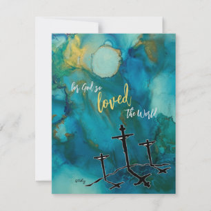 Carte plat Hallelujah de Pâques