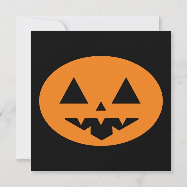 Carte plat Halloween (Devant)