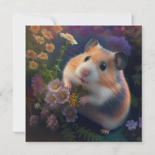 Carte plat Little Explorer Hamster